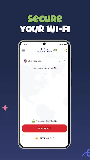 Скриншот 5 — India VPN - Private Turbo Fast