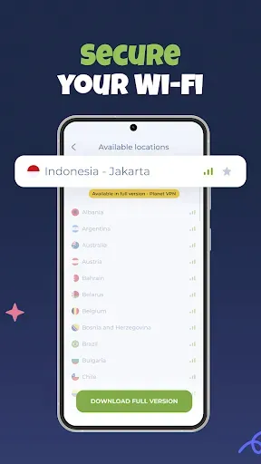 Скриншот 4 — VPN Indonesia - Turbo Proxy