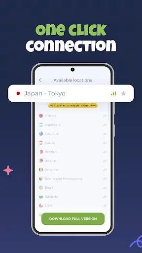 Скриншот 3 — Japan VPN - Turbo Fast Proxy