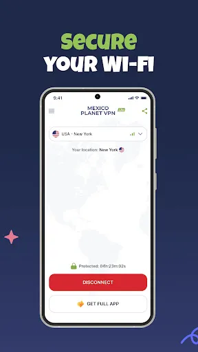 Скриншот 5 — Mexico VPN - Turbo Fast Proxy