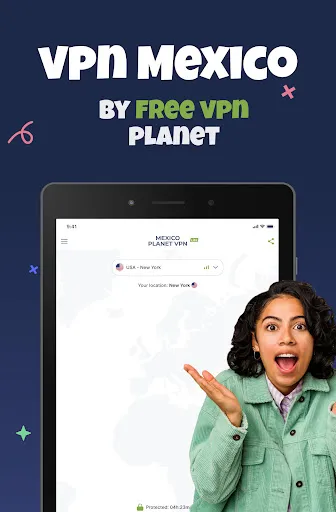 Скриншот 7 — Mexico VPN - Turbo Fast Proxy