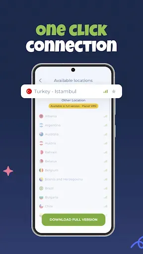 Скриншот 3 — Turkey VPN - Fast Turbo Proxy