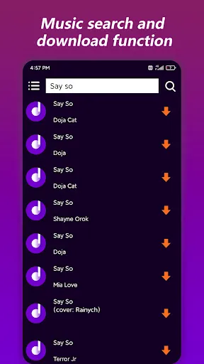 Скриншот 1 — Music Downloader&Mp3 Download