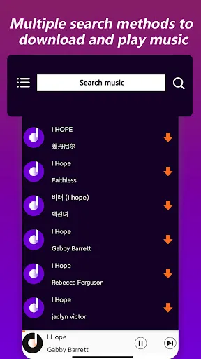 Скриншот 2 — Music Downloader&Mp3 Download