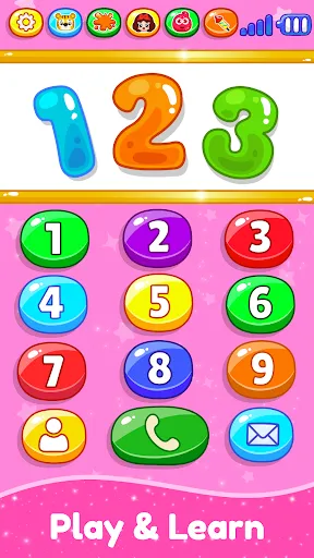 Скриншот 3 — Princess Baby Phone Games Girl
