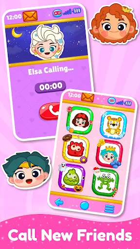 Скриншот 5 — Princess Baby Phone Games Girl