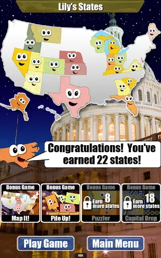 Скриншот 2 — Stack the States®