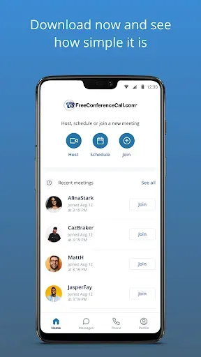 Скриншот 4 — Free Conference Call