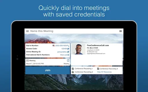 Скриншот 7 — Free Conference Call