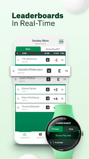Скриншот 4 — Golf GameBook Scorecard & GPS