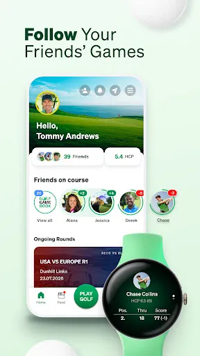 Скриншот 7 — Golf GameBook Scorecard & GPS