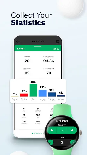 Скриншот 8 — Golf GameBook Scorecard & GPS