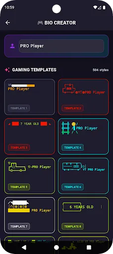 Скриншот 5 — FF Pro Bio Codes for Free Fire