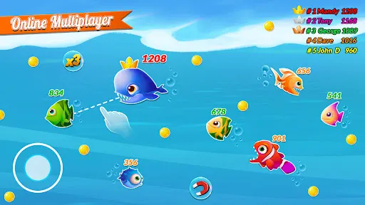 Скриншот 2 — Fish.IO Fish Games Shark Games