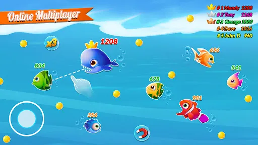 Скриншот 7 — Fish.IO Fish Games Shark Games