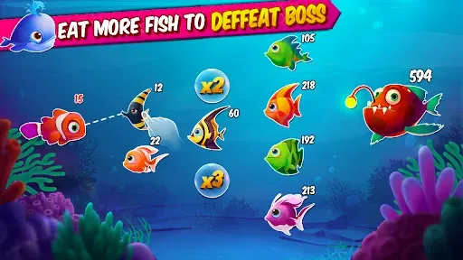 Скриншот 2 — Рыбная игра рыбалка игра