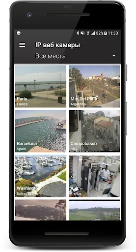 Скриншот 1 — IP веб камеры CCTV