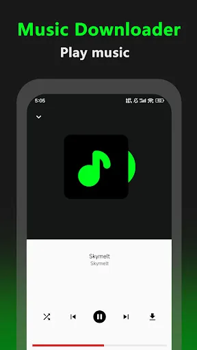 Скриншот 1 — Mp3 Downloader&Music Download