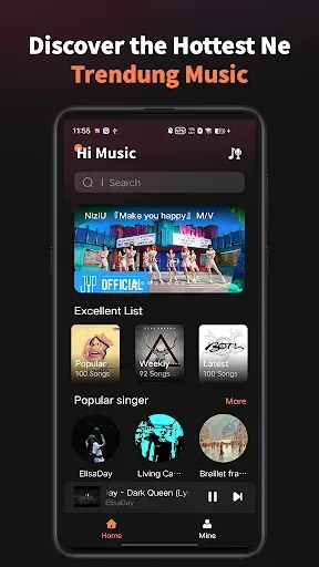 Скриншот 6 — Hi Music：Offline Music Player