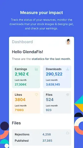 Скриншот 2 — Freepik Contributor