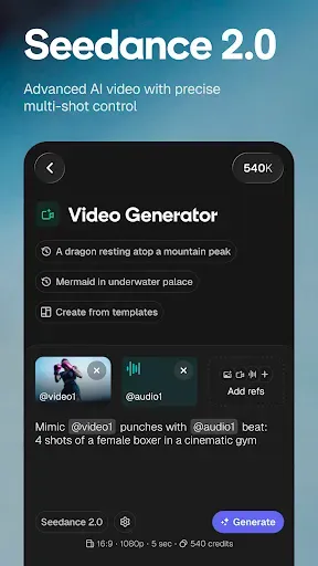 Скриншот 3 — Magnific – фото и видео AI