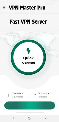 Скриншот 1 — VPN Master Pro: Fast & Secure