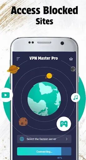 Скриншот 2 — VPN Master Pro: Fast & Secure