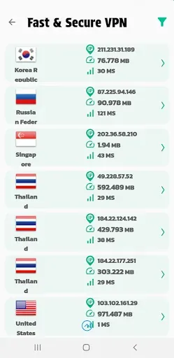 Скриншот 5 — VPN Master Pro: Fast & Secure