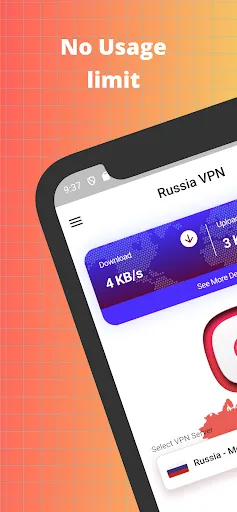 Скриншот 1 — Russia VPN - Secure VPN