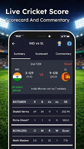 Скриншот 3 — Live Cricket TV HD Streaming