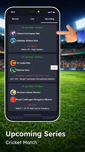 Скриншот 4 — Live Cricket TV HD Streaming