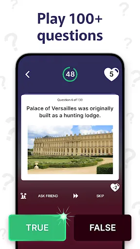 Скриншот 3 — French History Quiz Games