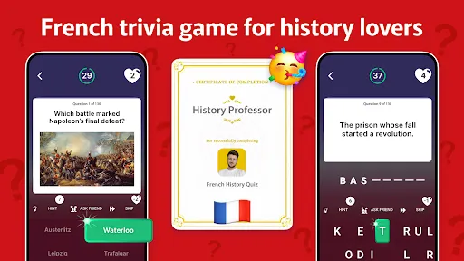 Скриншот 8 — French History Quiz Games