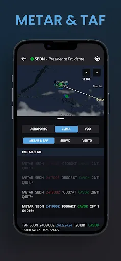 Скриншот 3 — Aeromet - METAR & TAF