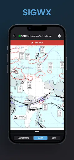 Скриншот 5 — Aeromet - METAR & TAF