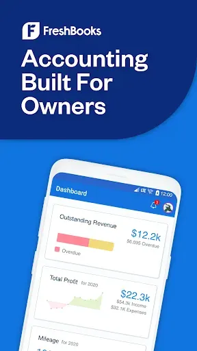 Скриншот 1 — FreshBooks Invoicing App