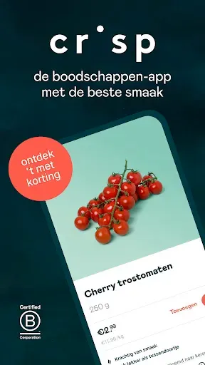 Скриншот 1 — Crisp - online supermarkt