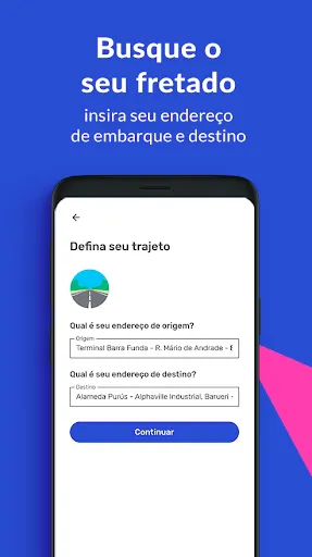 Скриншот 2 — Fretadão - Busca e localiza fr