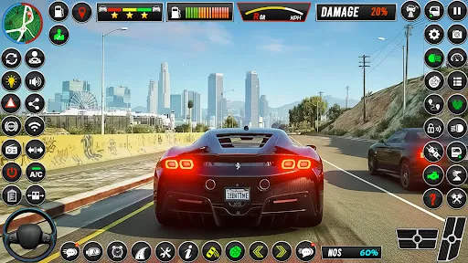 Скриншот 2 — Open World Sim Car Driving 3D