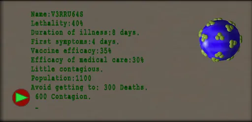 Скриншот 1 — Virus control