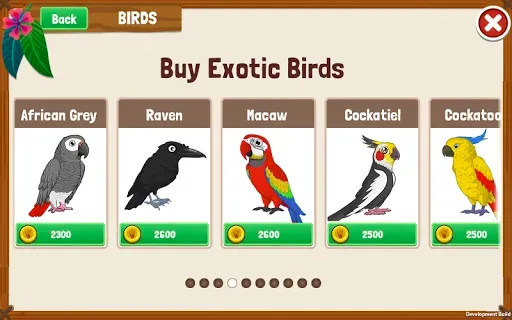 Скриншот 1 — Bird Land: птичка и зоомагазин