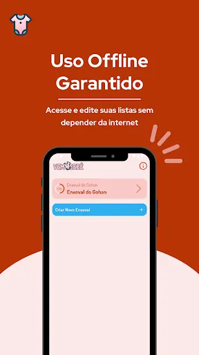Скриншот 2 — Vem Bebê: Lista de Enxoval