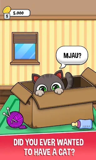 Скриншот 1 — Oliver the Virtual Cat