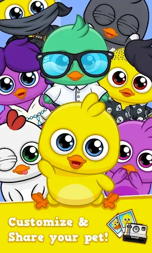 Скриншот 2 — My Chicken - Virtual Pet Game