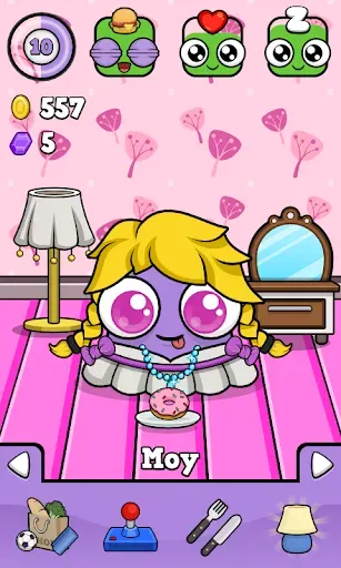 Скриншот 6 — Moy 4 - Virtual Pet Game