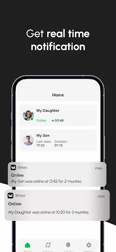 Скриншот 3 — When: Last Seen Online Tracker