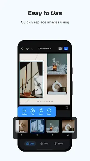 Скриншот 2 — Flow Studio: AI Photo & Design