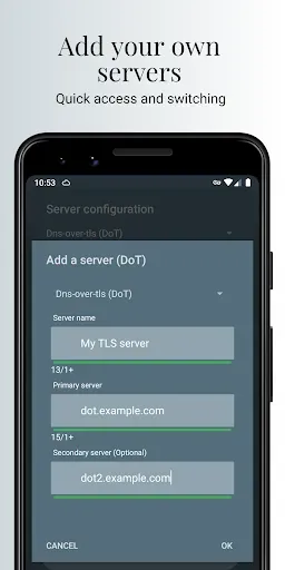Скриншот 5 — Nebulo - Dns over HTTPS/TLS
