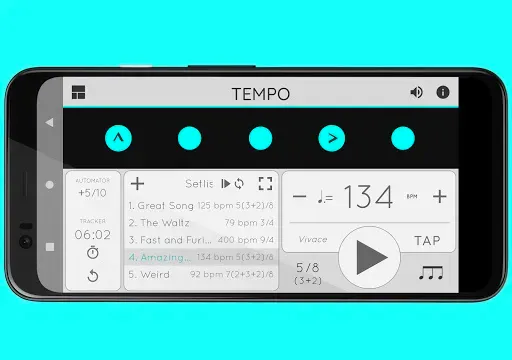 Скриншот 2 — Metronome: Tempo