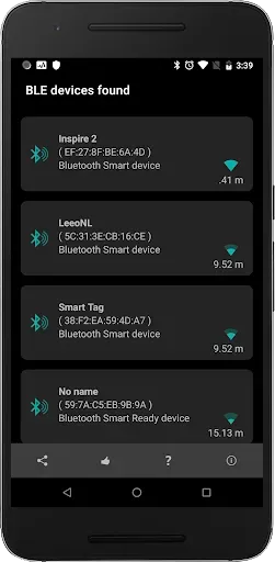 Скриншот 8 — Bluetooth Radar - Find Devices